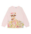 Hust and Claire Blouse - HCAmmy - Icy Pink w. Raccoon