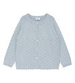 Hust and Claire Cardigan - Prjónað - HCCillja - Blue Hör