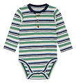 Hust and Claire Bodysuit l/s - HCBjorn - Spruce w. Stripes