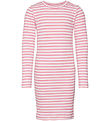 Vero Moda Girl Dress - Rib - VmVio - Raspberry Sorbet Stripe/hv