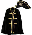 Costumes Den Goda Fen - Cape de pirate av. Chapeau