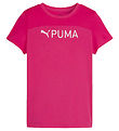 Puma T-Shirt - Passform Tee - G - Granat Rose