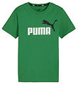 Puma T-paita - Ess+ Logo Tee B - Green