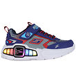 Skechers Schoenen m. Licht - Light Storm 3 - Navy/Rood