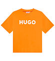 HUGO T-Shirt - Light Mango m. Wei