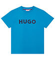 HUGO T-shirt - Electric Blue w. Navy