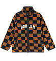 Wood Wood Fleece Jacket - Don - Eternal Blue/Golden Brown