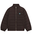 Wood Wood Padded Jacket - Tris - Black Coffee