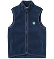 Wood Wood Fleece Vest - Jed - Eternal Blue