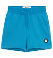 Wood Wood Sweat Shorts - Victor - Blue