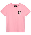 Karl Lagerfeld T-shirt - Pink w. Print