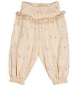 Müsli Trousers - Anemones Flared - Conditioner Rose/Corn/Conditi