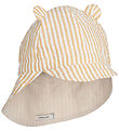 Liewood Sun Hat - Gorm - Stripes Yellow Mellow/Creme De La Creme