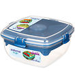 Sistema Brotdose m. Zubehör - Salad Max To Go 1,63 l - Blau