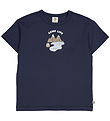Msli T-Shirt - Cozy Ik kampeer Life - Nacht Blue