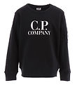 C.P. Company Sweatshirt - Black w. Print