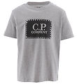 C.P. Company T-shirt - Grey Melange w. Black