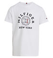 Tommy Hilfiger T-Shirt - Monotypeboog Tee - Wit
