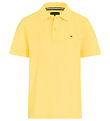Tommy Hilfiger Polo - Flag Polo - Yellow Tulip
