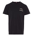 Tommy Hilfiger T-Shirt - TH Logo Tee - Desert Lucht