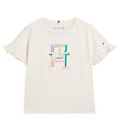 Tommy Hilfiger T-Shirt - Multi Colour Monogramm Tee - Calico Hea