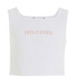 Tommy Hilfiger Top - Monotypie Rib - Wei