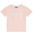 Kenzo T-shirt - Veiled Pink w. White