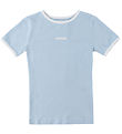 Hound T-Shirt - Lichtblauw m. Wit