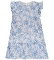 Creamie Dress - Flower Dobby - Xenon Blue
