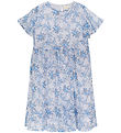 Creamie Dress - Flower Dobby - Xenon Blue