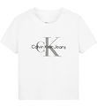 Calvin Klein T-Shirt - Monogramme - Bright White