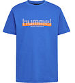 Hummel T-Shirt - hmlVang - Nebel Blue