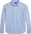 Polo Ralph Lauren Shirt - Lismore - Linen - Blue/White Striped