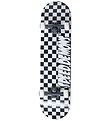 Speed Demons Skateboard - 7.5" - Checkers Complete - Black/White