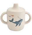 Liewood Drinkoefenbeker - Neil Sippy Cup - Silicone - Sea Scheps