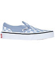 Vans Shoe - Classic Slip-On - Checkerboard - Dusty Blue