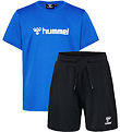 Hummel Trainingsanzug - hmlPlag - Nebel Blue