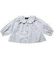 Sofie Schnoor Shirt - White/Navy Striped