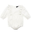 Sofie Schnoor Body l/ - Antique White m. Volanger