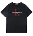 Calvin Klein T-paita - Monogrammi - CK Black