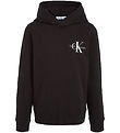 Calvin Klein Kapuzenpullover - Small Monogramm - CK Black