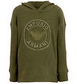 Emporio Armani Kapuzenpullover - Rib - Käfer m. Logo