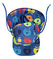Smfolk Swim Hat - UV50+ - Blue Lolite w. Retro Apples