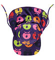 Småfolk Bademütze - UV50+ - Purple Heart m. Retro Äpfel