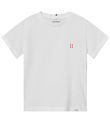 Les Deux T-shirt - Nrregaard - White/Orange