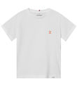 Les Deux T-shirt - Nørregaard - White/Orange
