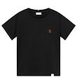 Les Deux T-shirt - Nrregaard - Noos - Black/Orange