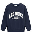 Les Deux Sweatshirt - Universiteit - Dark Navy/Light Ivory