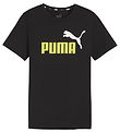 Puma T-paita - ESS+ 2 Col Logo - Musta