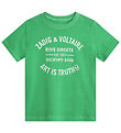 Zadig & Voltaire T-Shirt - Kita - Limette m. Wei